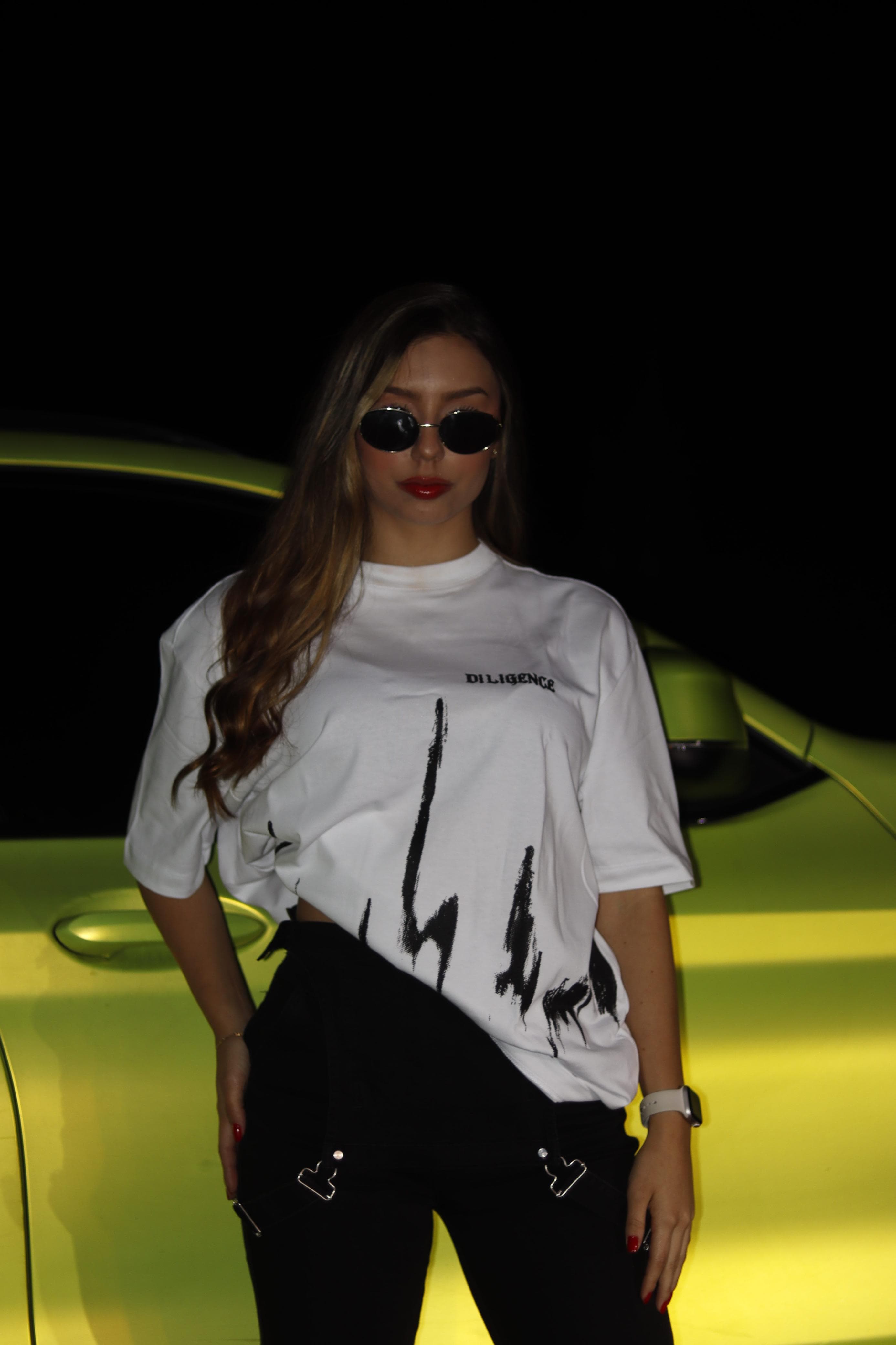 LINE REALIZING BLACK ANGEL  OVERSIZED